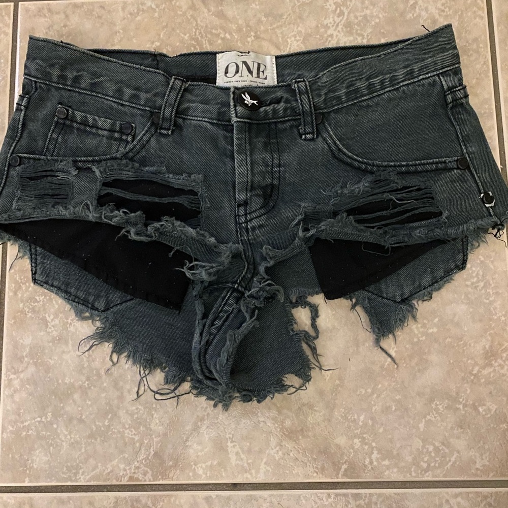 One teaspoon distressed shorts